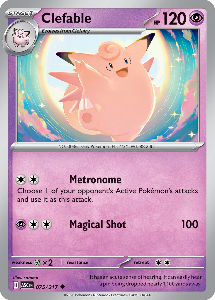 Clefable (075/217)