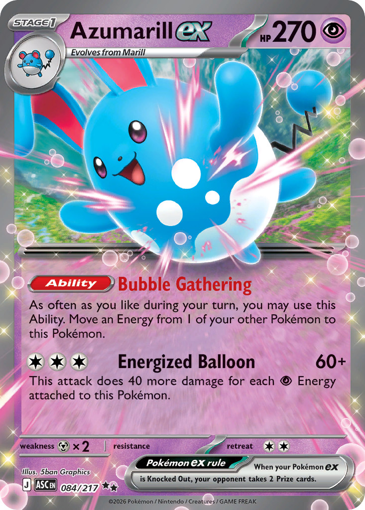 Azumarill ex (084/217)