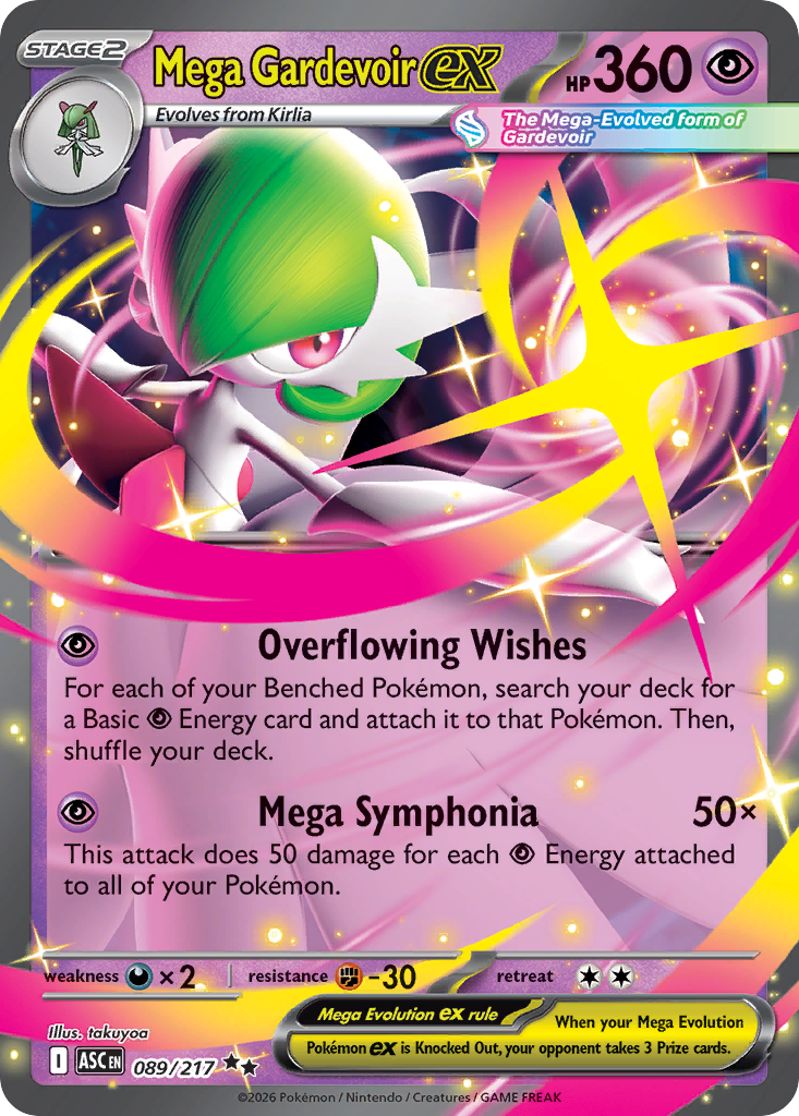 Mega Gardevoir ex (089/217)