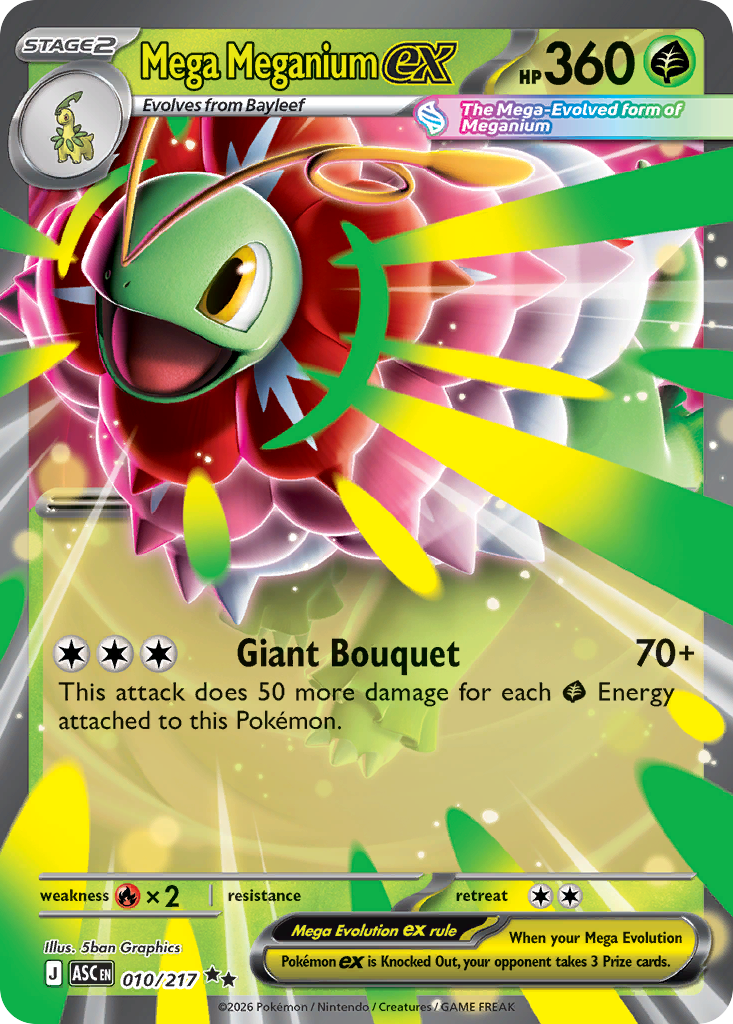 Mega Meganium ex (010/217)