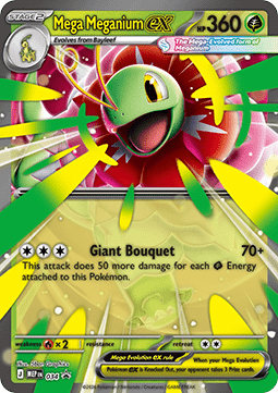 Mega Meganium ex (034)