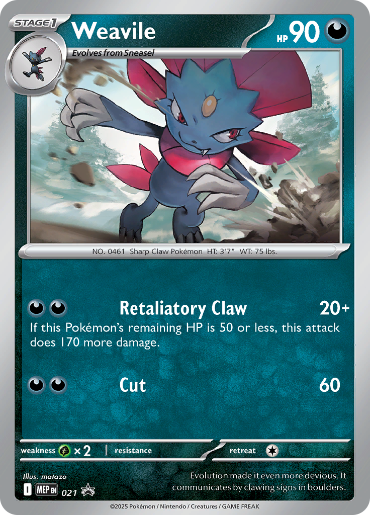 Weavile (021)