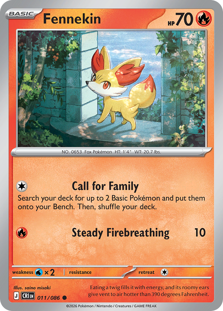 Fennekin (011/86)