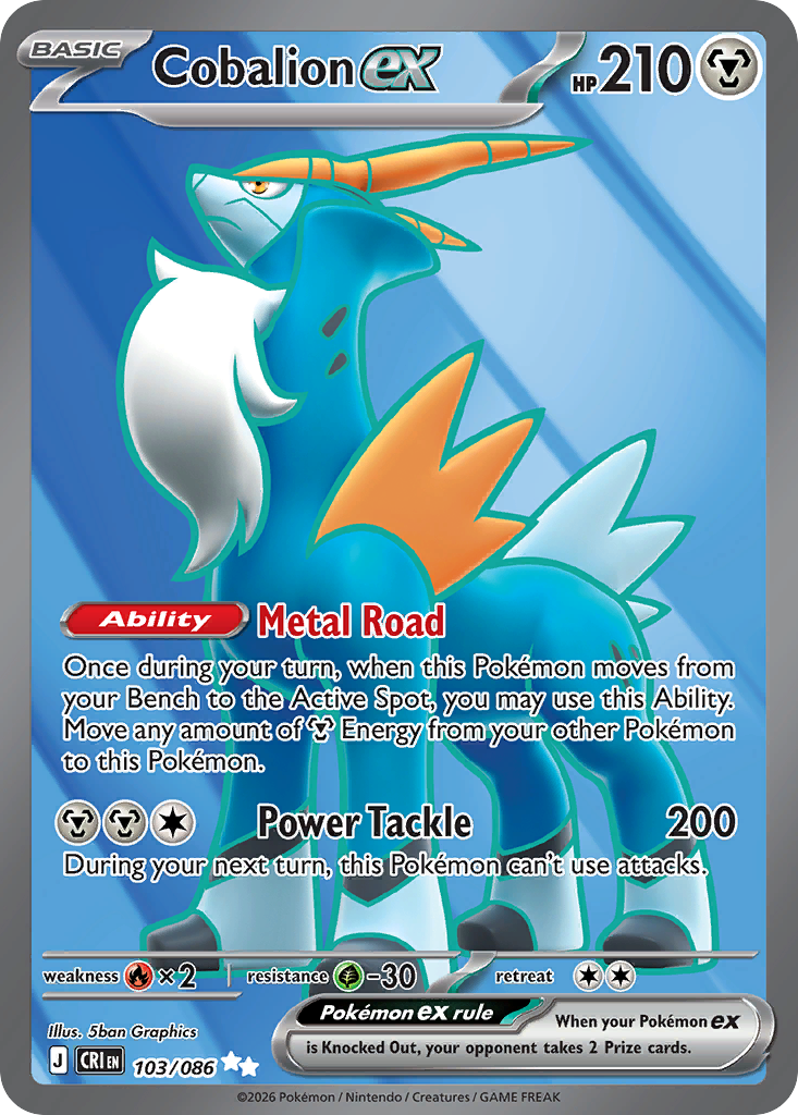 Cobalion ex (103/86)