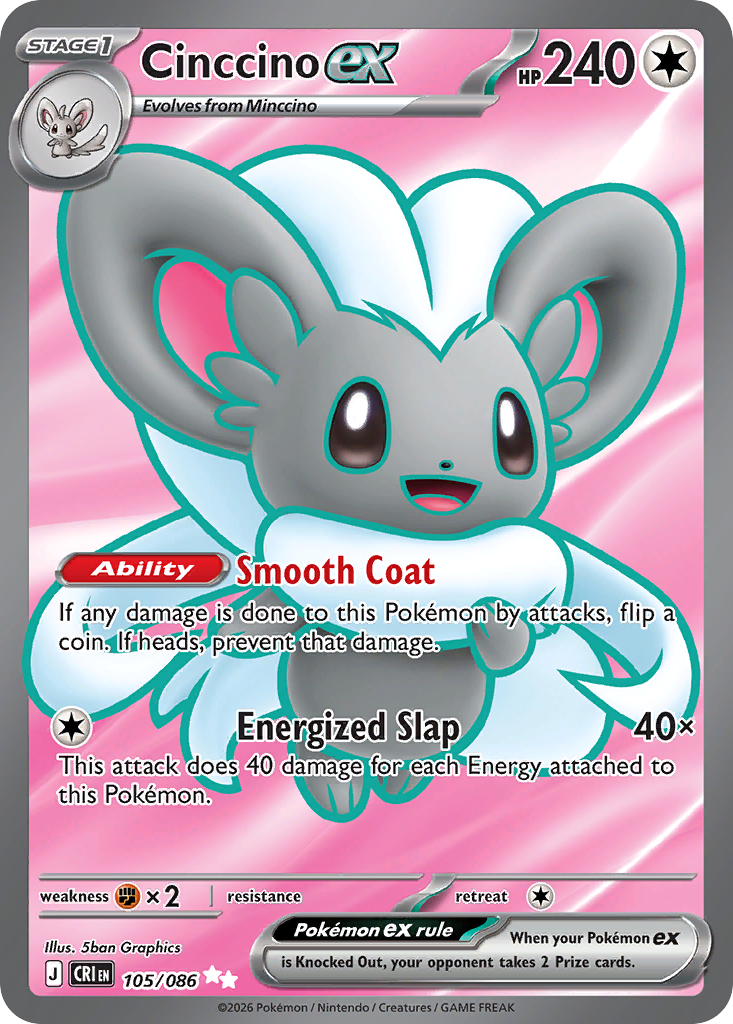 Cinccino ex (105/86)