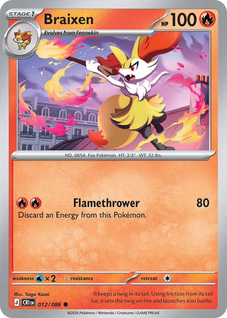 Braixen (012/86)