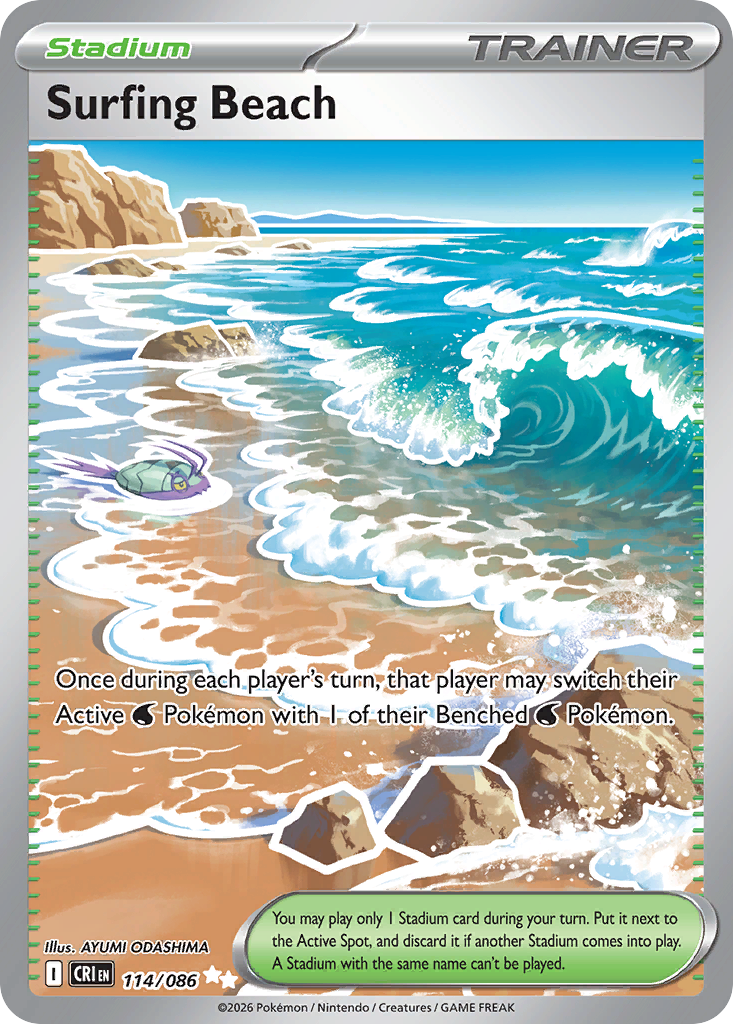 Surfing Beach (114/86)