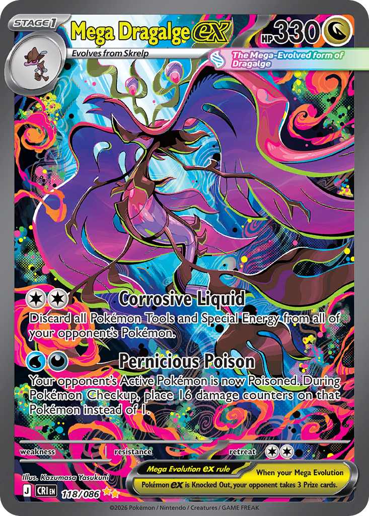 Mega Dragalge ex (118/86)