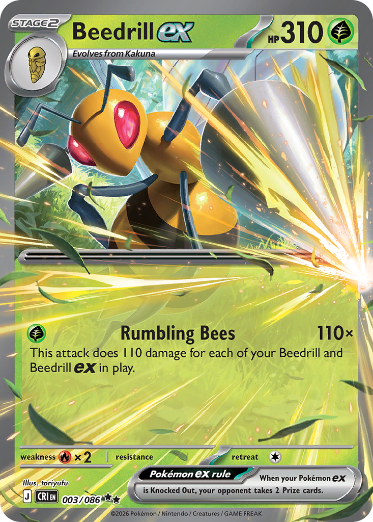 Beedrill ex (003/86)