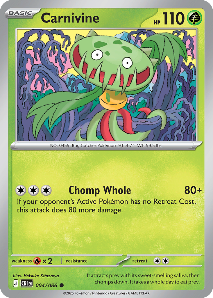 Carnivine (004/86)