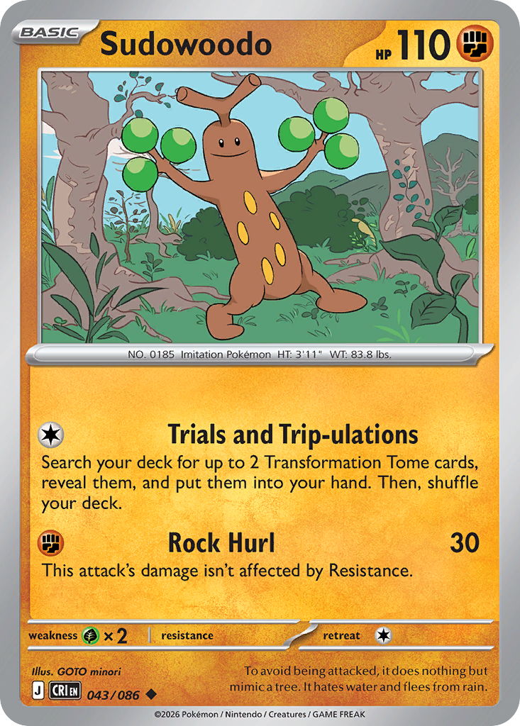 Sudowoodo (043/86)