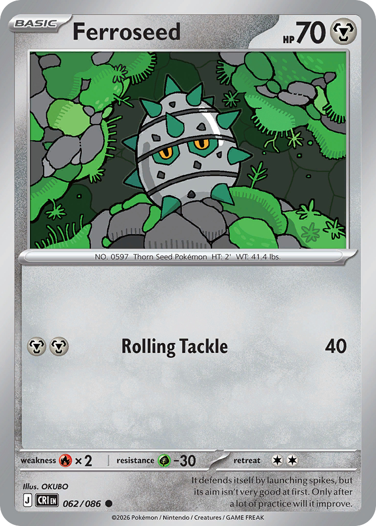 Ferroseed (062/86)