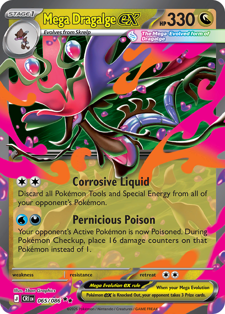 Mega Dragalge ex (065/86)
