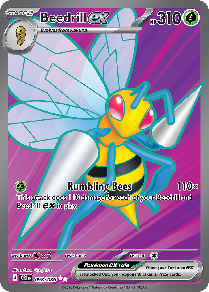Beedrill ex (098/86)