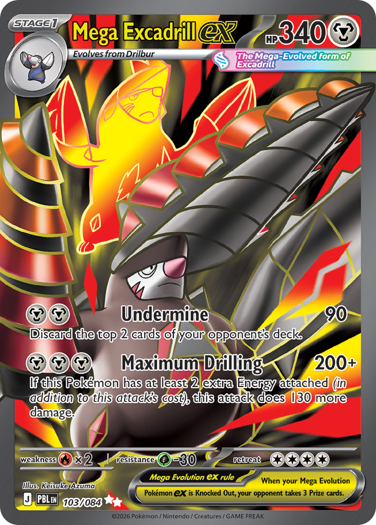 Mega Excadrill ex (103/84)