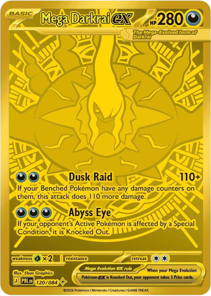 Mega Darkrai ex (120/84)