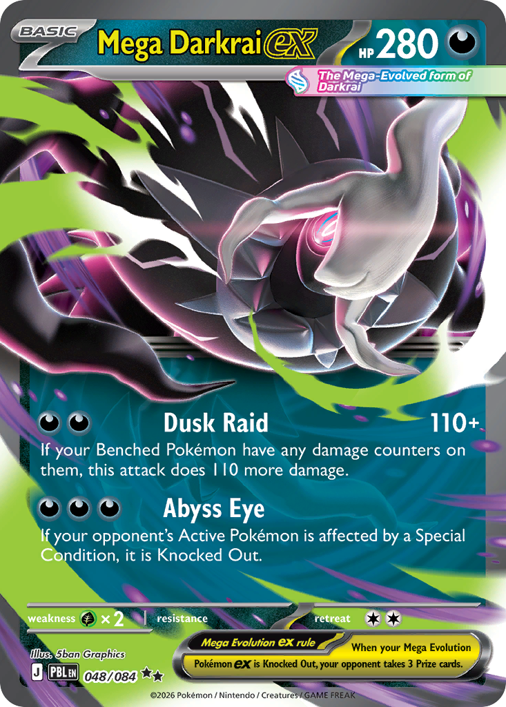 Mega Darkrai ex (048/84)