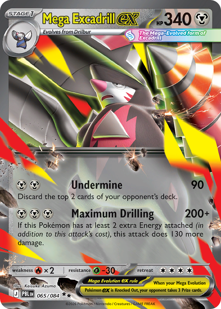 Mega Excadrill ex (065/84)