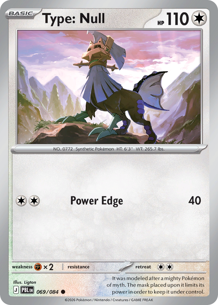 Type: Null (069/84)