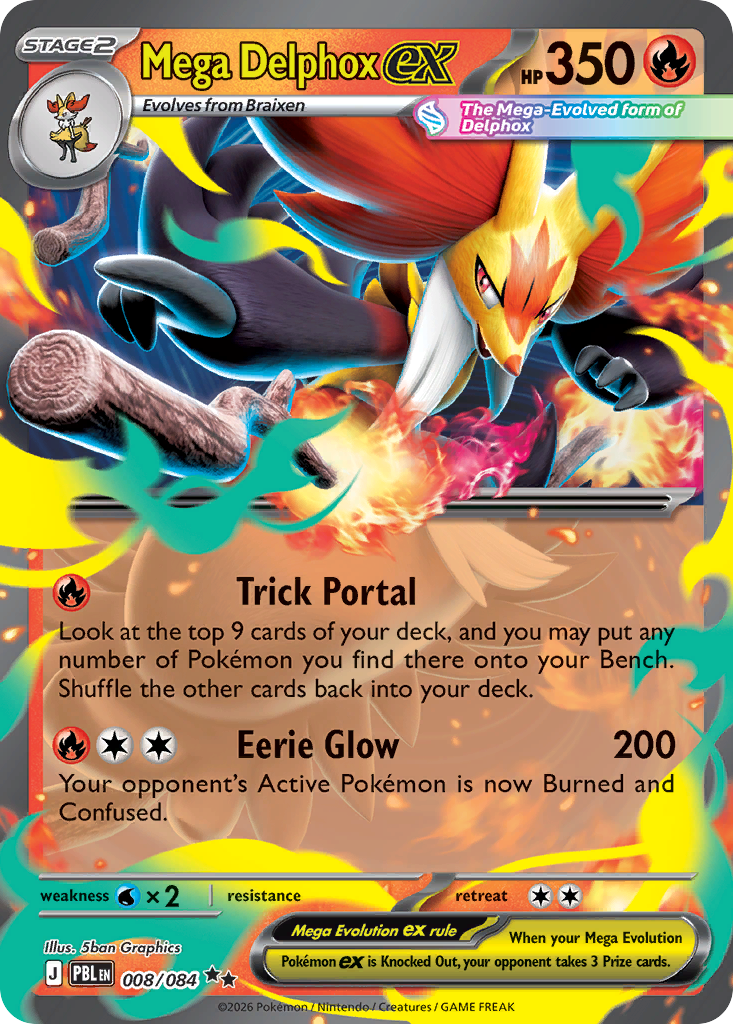 Mega Delphox ex (008/84)