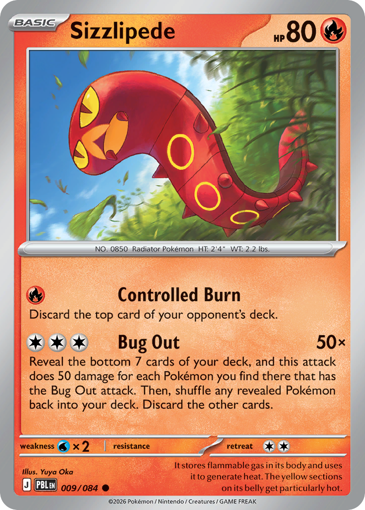 Sizzlipede (009/84)
