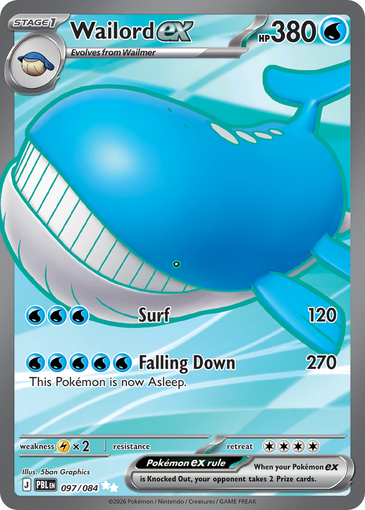 Wailord ex (097/84)