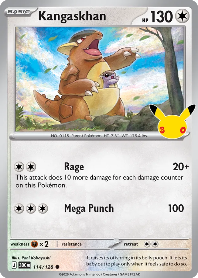 Kangaskhan (114/128)