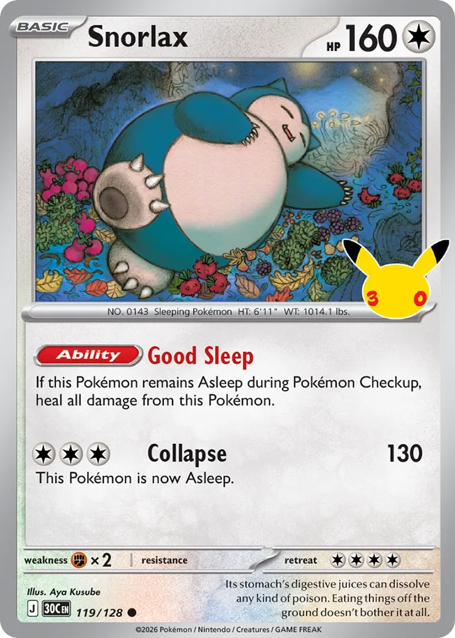 Snorlax (119/128)