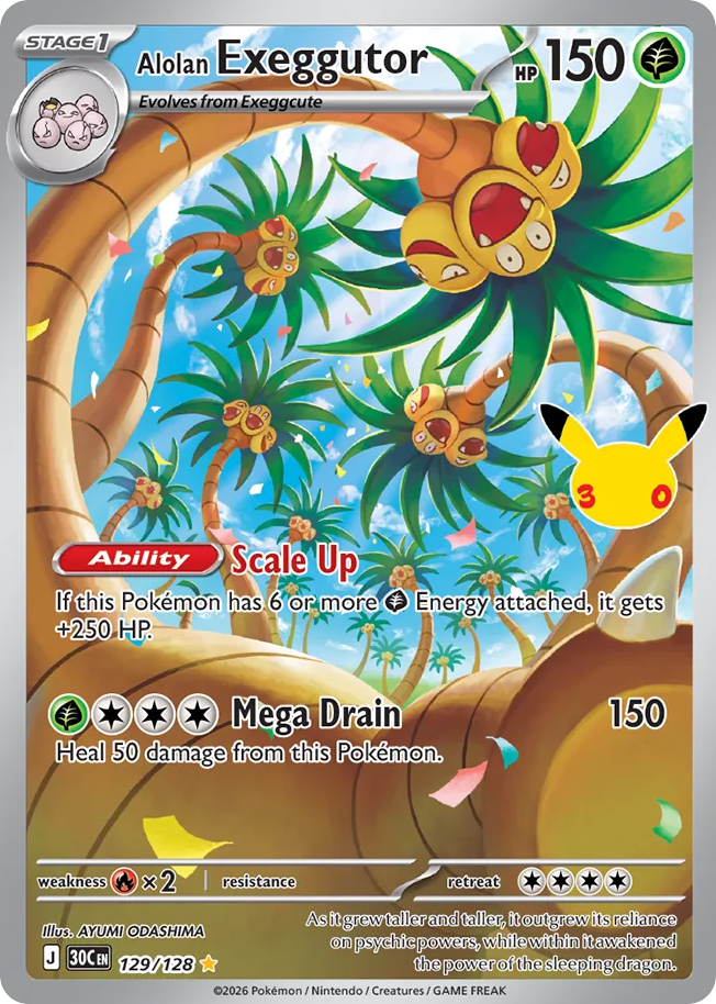 Alolan Exeggutor (129/128)