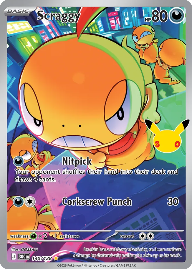 Scraggy (140/128)