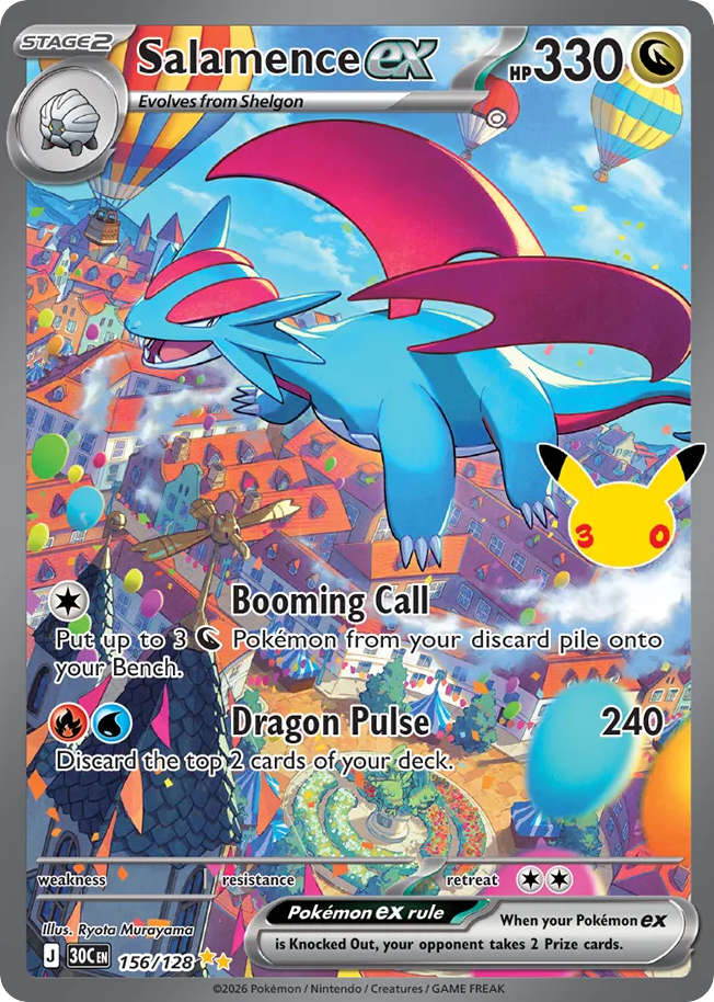 Salamence ex (156/128)