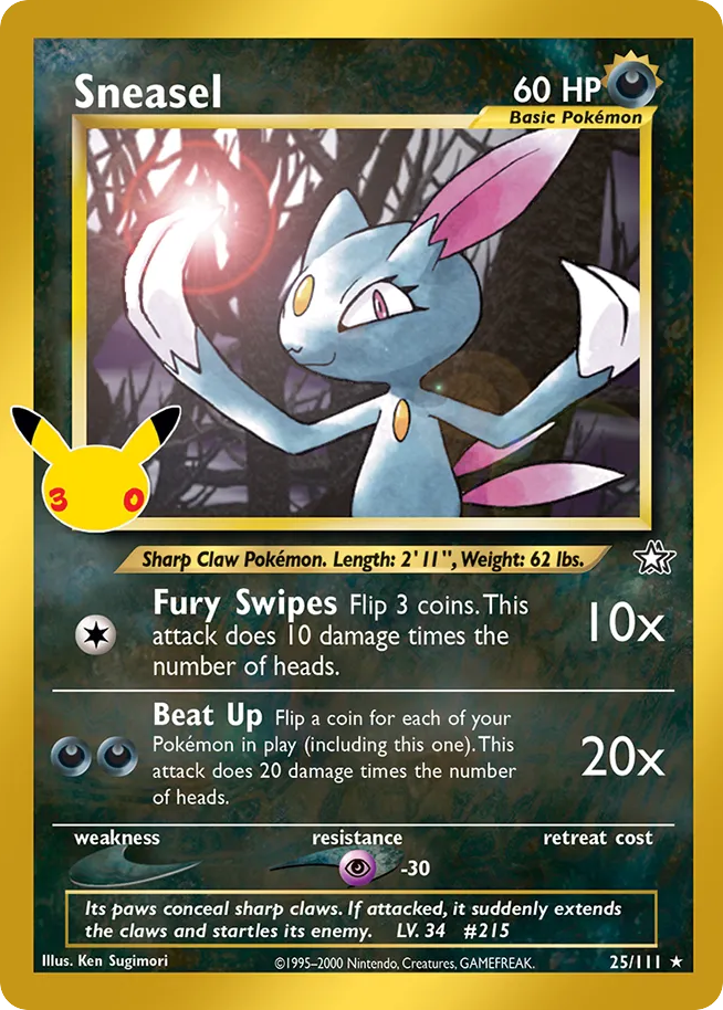 Sneasel (025/30)