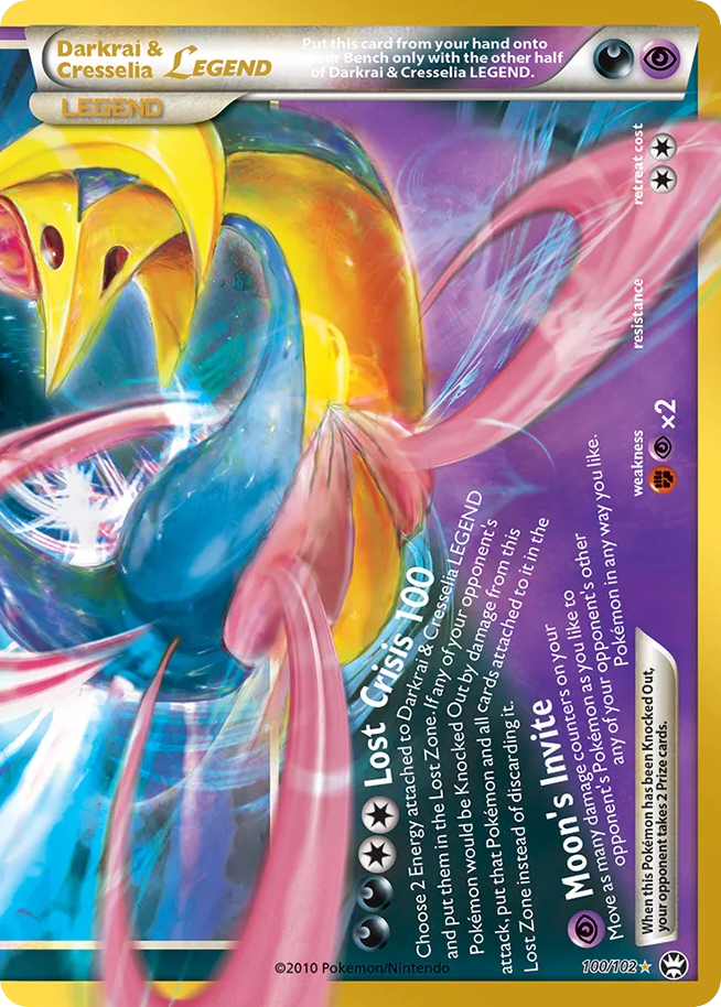 Darkrai & Cresselia LEGEND (100/30)