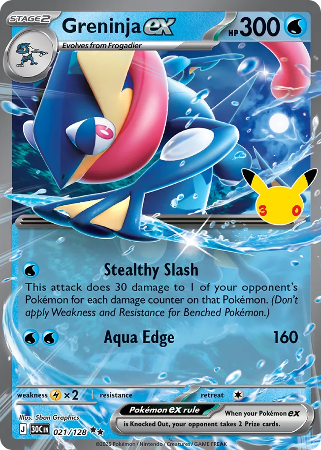 Greninja ex (021/128)