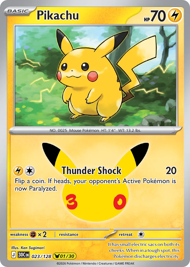 Pikachu (023/128)