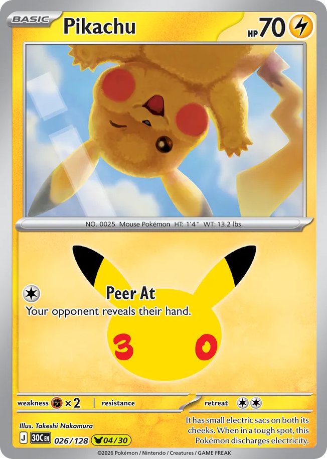 Pikachu (026/128)