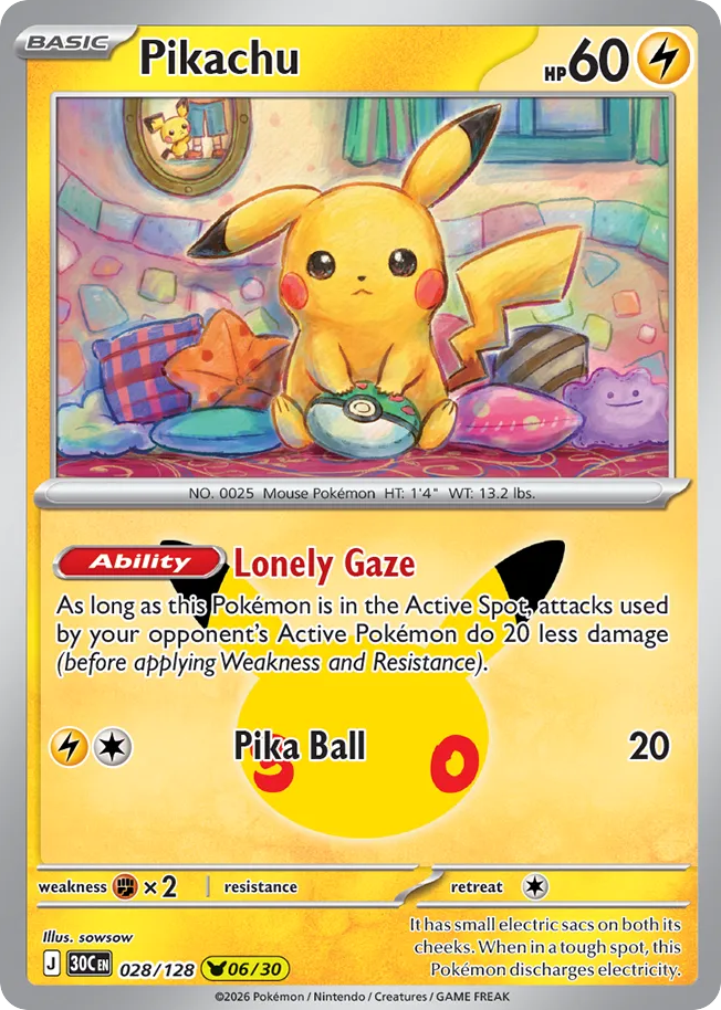Pikachu (028/128)