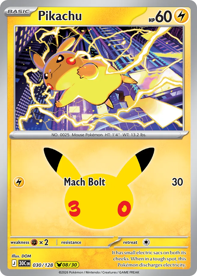 Pikachu (030/128)