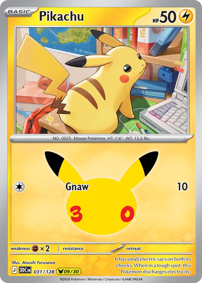 Pikachu (031/128)