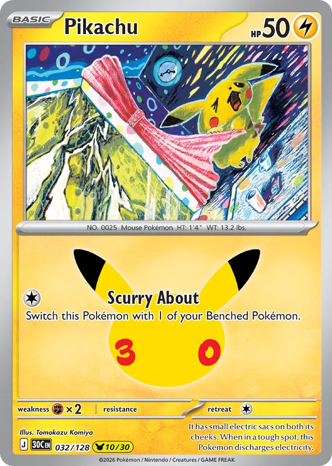 Pikachu (032/128)