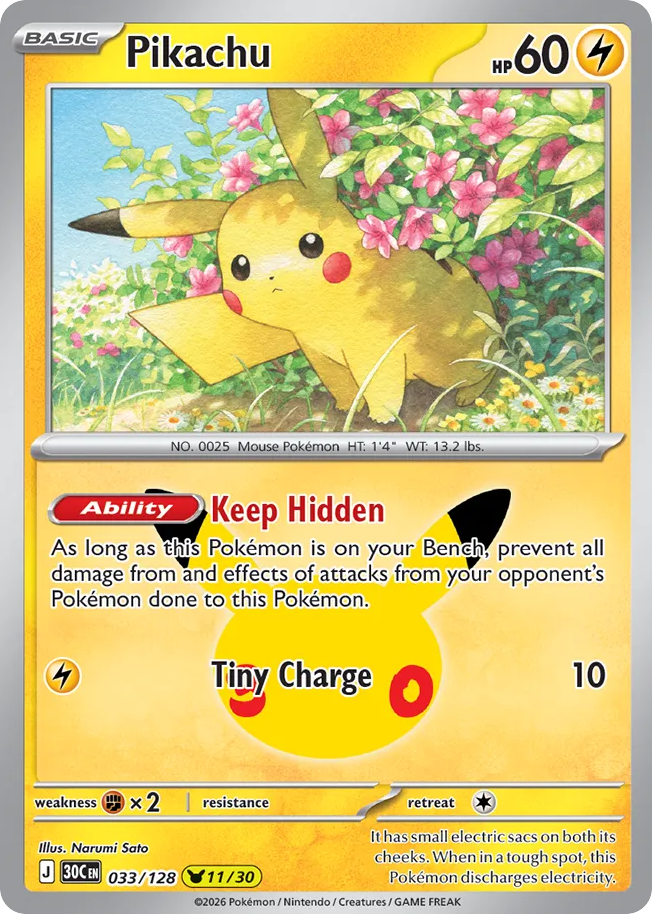 Pikachu (033/128)