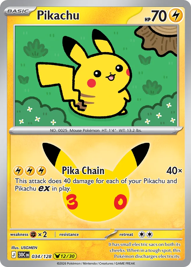 Pikachu (034/128)