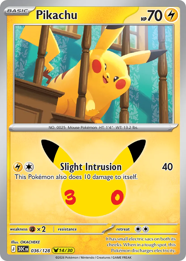 Pikachu (036/128)