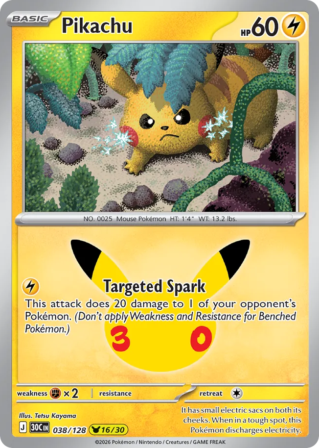 Pikachu (038/128)