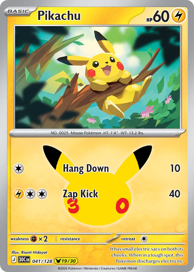 Pikachu (041/128)