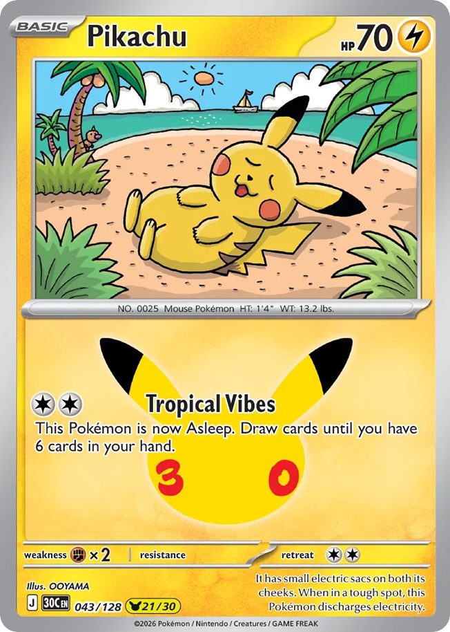 Pikachu (043/128)
