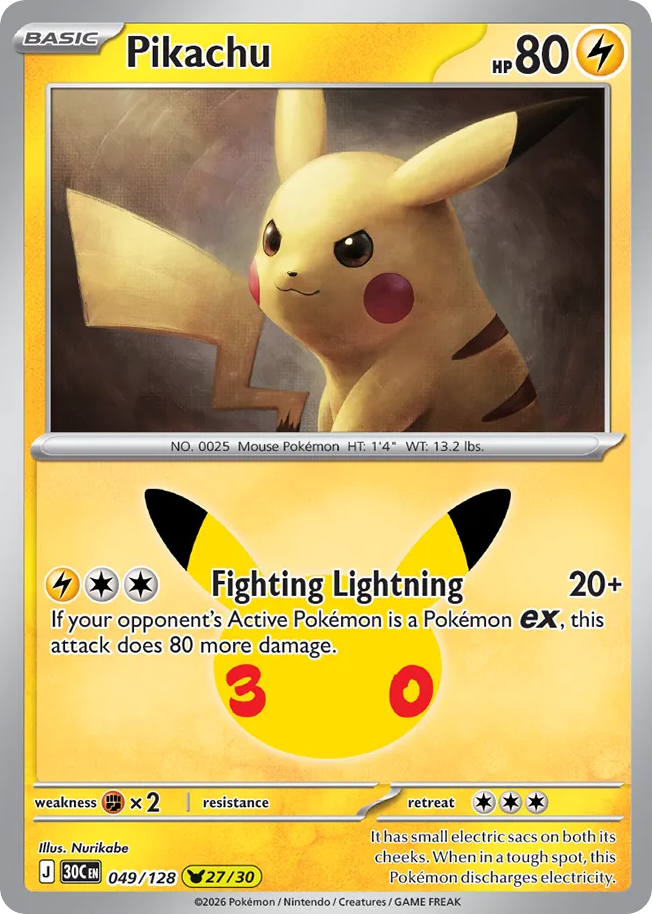 Pikachu (049/128)