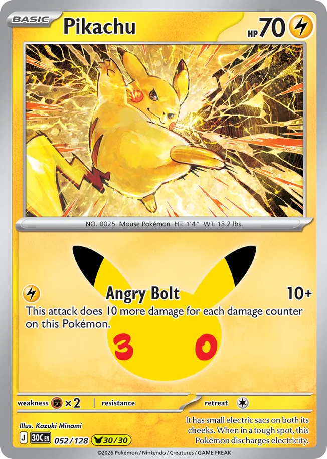 Pikachu (052/128)