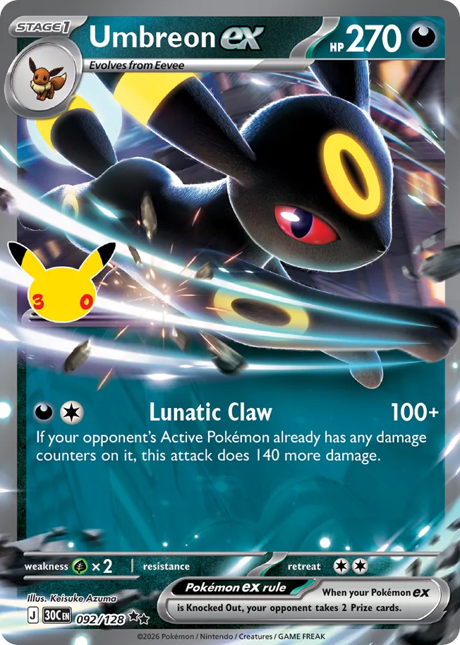 Umbreon ex (092/128)