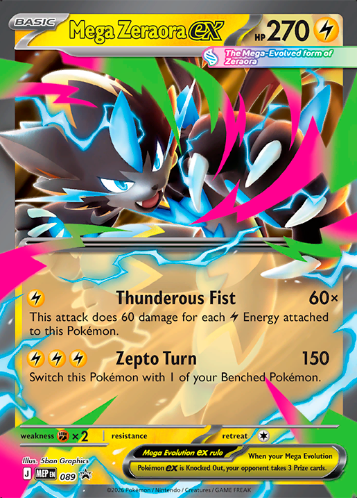 Mega Zeraora ex (089)